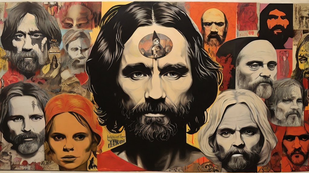 La Familia Manson, secta criminal liderada por Charles Manson